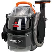 Bissell SpotClean Pro Limpiador a Mano para Manchas y Alfombras- 750 W- 6.4 litros- 84 Decibelios- Negro y Naranja